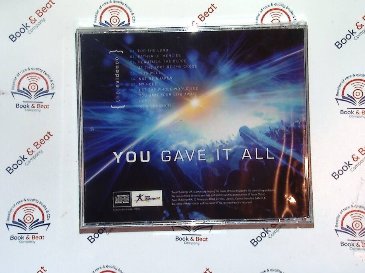 The Evidence - You Gave It All (Christian Worship) CD New & Sealed