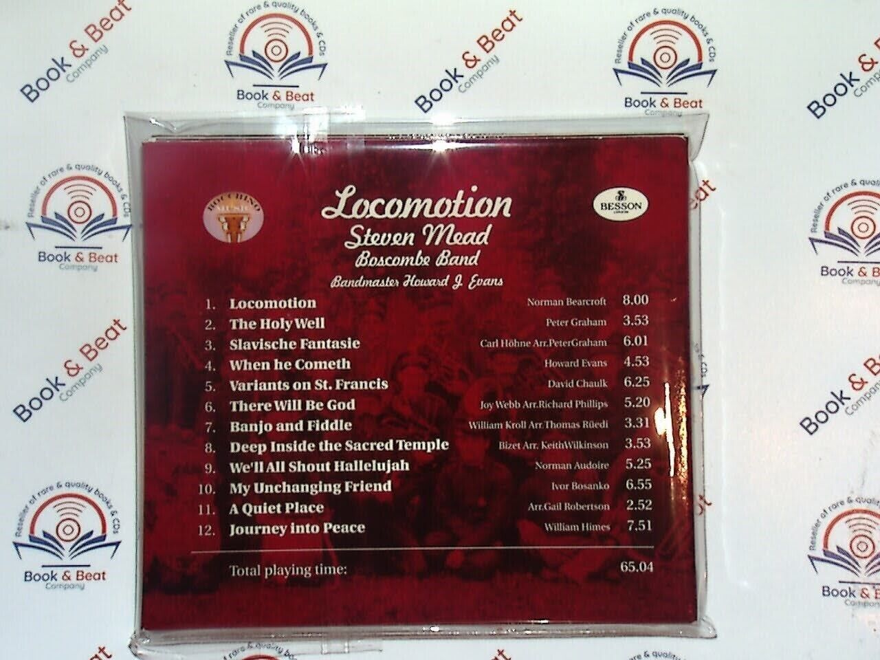 Steven Mead, Boscombe Citadel Band - Locomotion : Childhood Tribute CD Mint