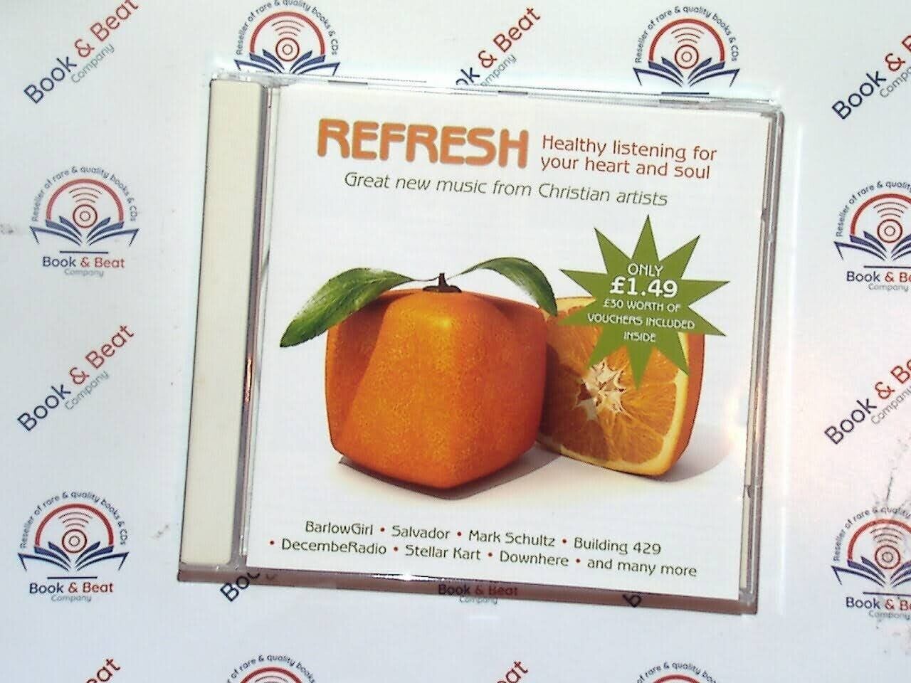 Refresh : Healthy Listening For Your Heart And Soul Christian Artists CD Mint