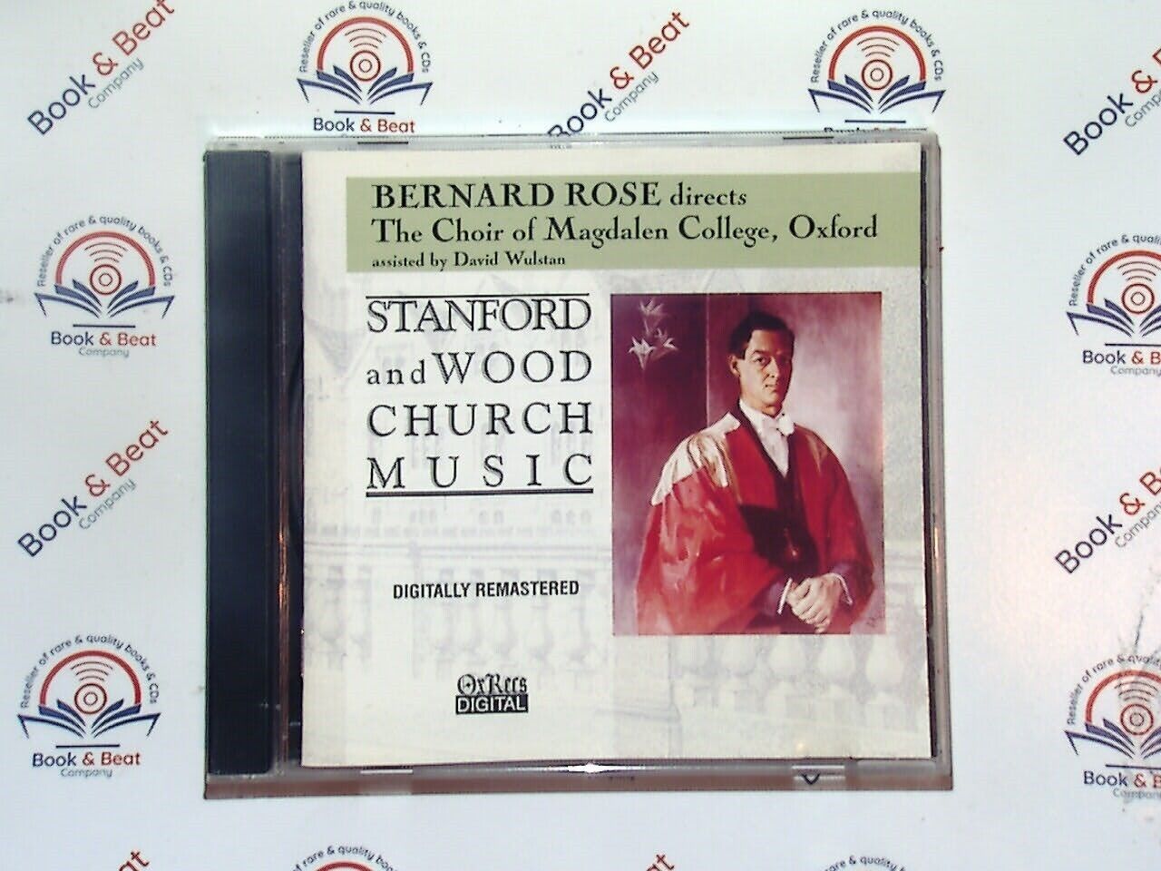 Stanford And Wood Church Music - Magdelen College Choir, Bernard Rose CD VGC