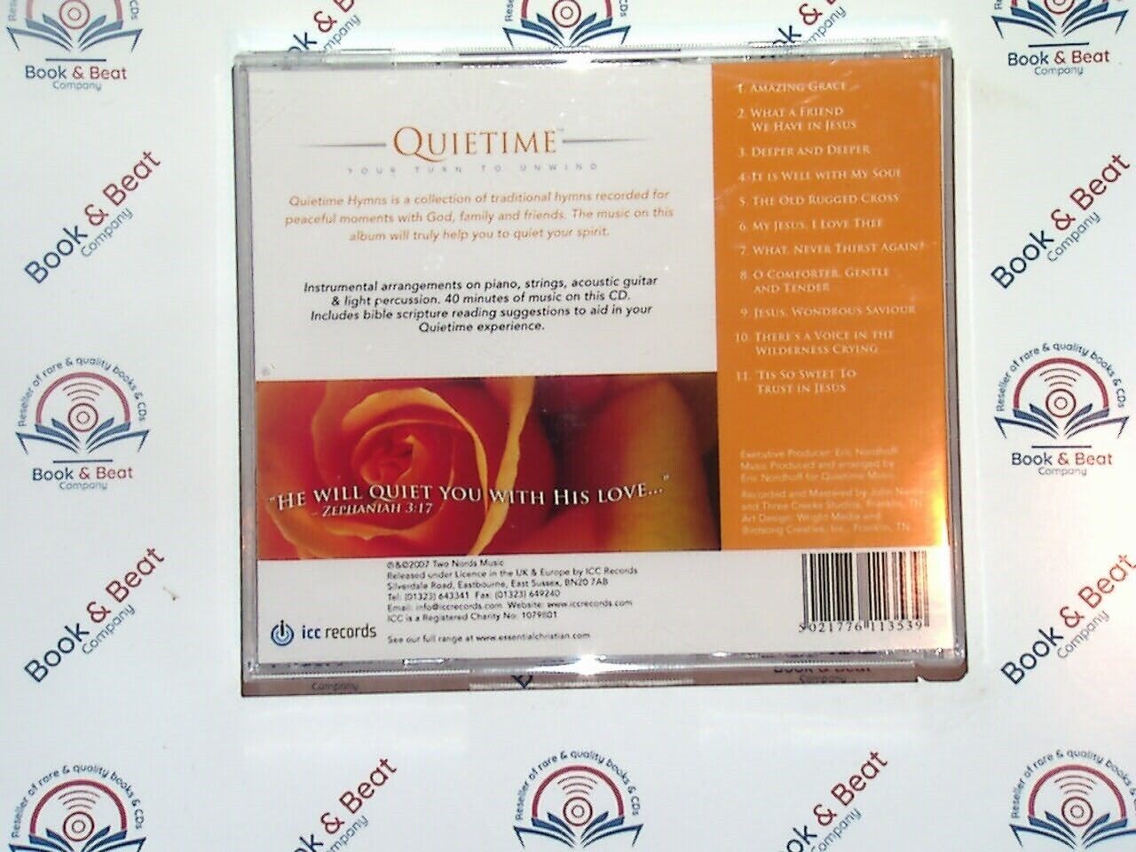 Quietime : Your Turn To Unwind - Hymns (Eric Nordhoff) CD Mint