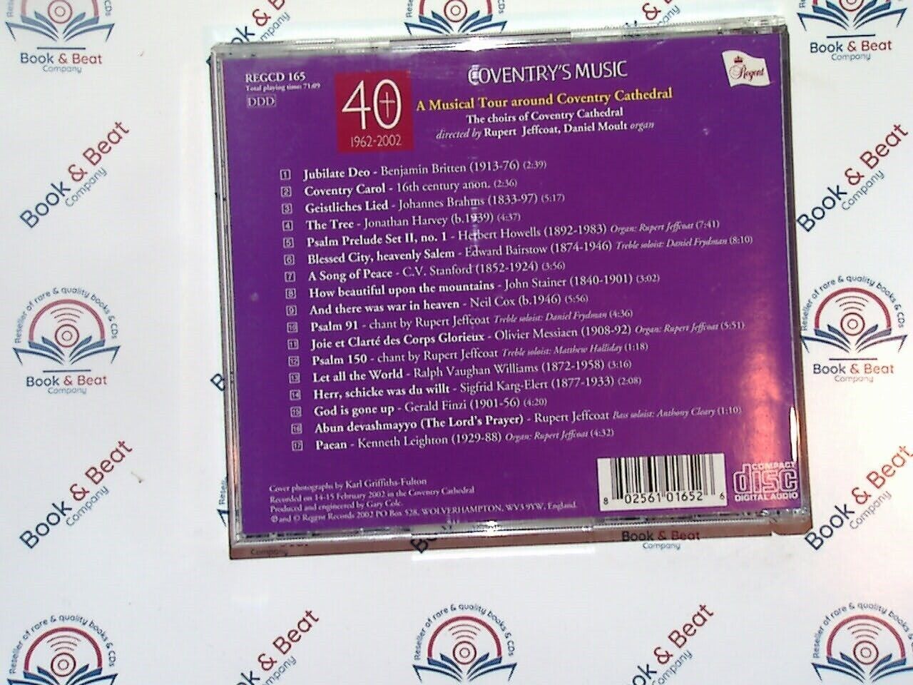 Various - Coventry's Music : A Musical Tour Around Coventry Cathedral CD Mint