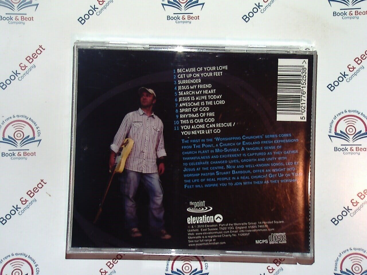 Stuart Barbour - Get Up On Your Feet - Live Worship From The Point CD Nr Mint