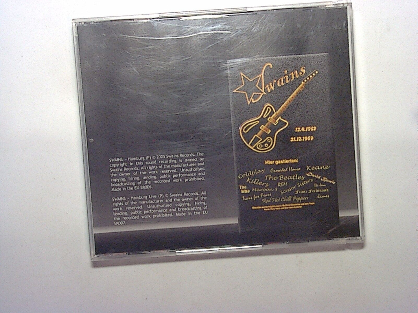 Swains - Hamburg 2 CD 2005 Swains Records Inc Live CD