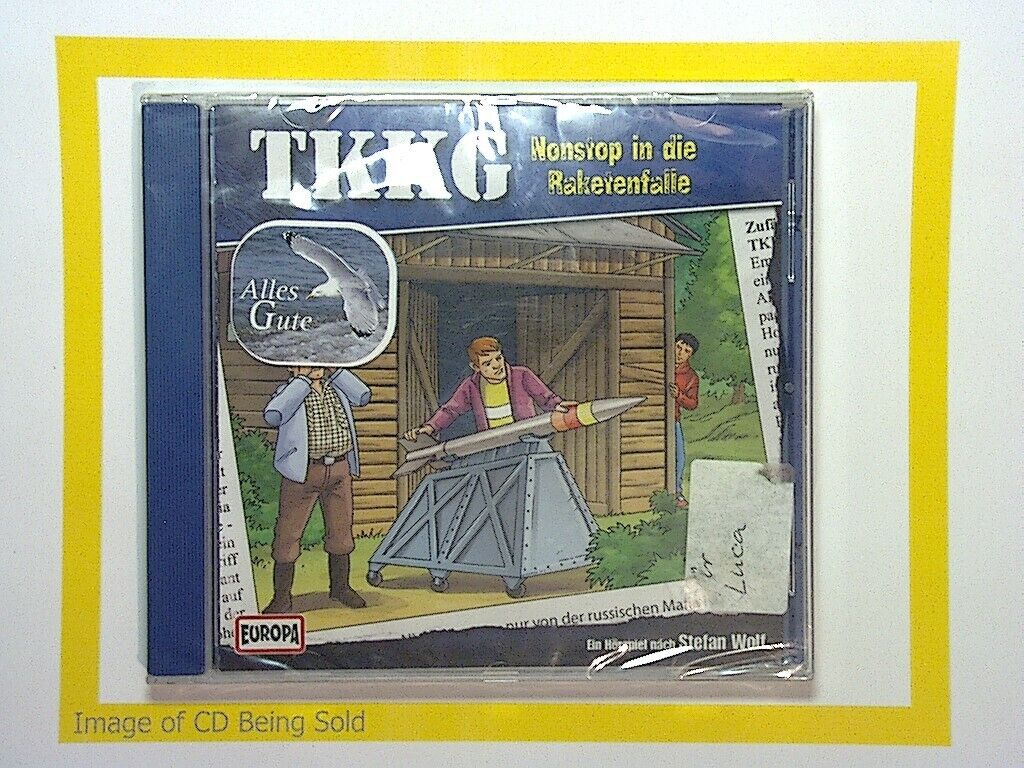 TKKG	Nonstop In Die Rakerenfaille Stefan Wolf CD New & Factory Sealed