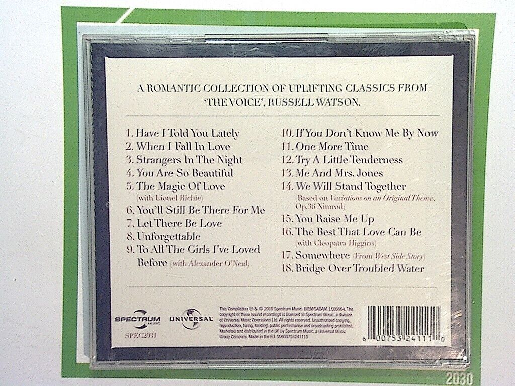 With Love From Russell Watson CD