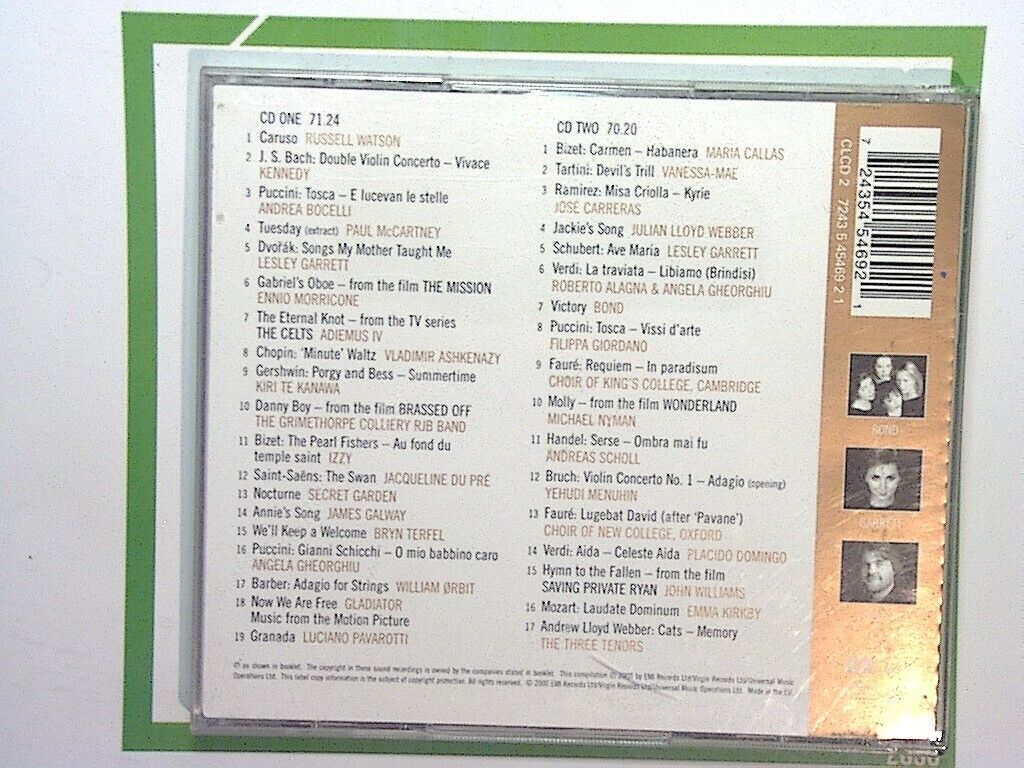 Various Artists	The Classical Album 2001 2CD