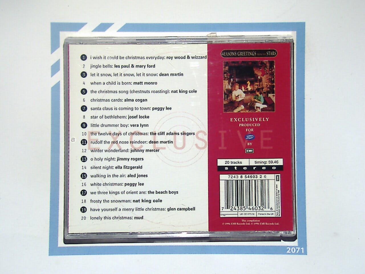 Various - Seasons Greetings from the Stars CD Mint