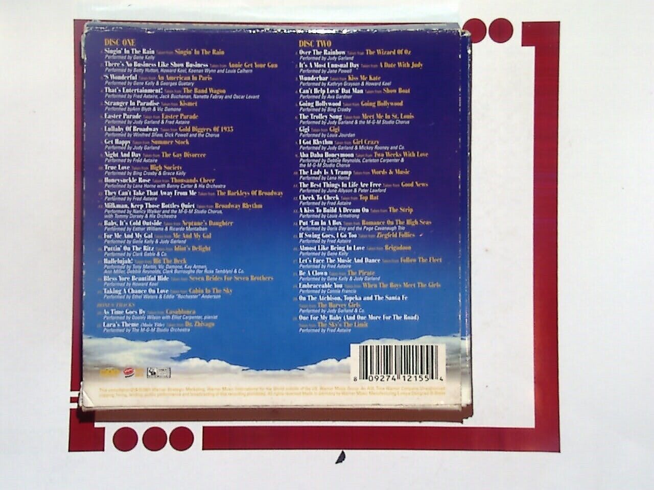 Musical Wonderland	Music From the Motion Picture 2CD VGC