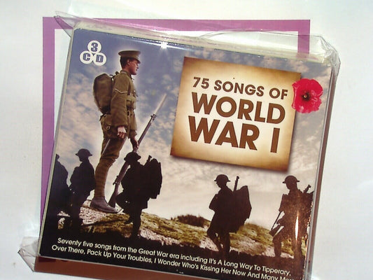 Various - Songs Of World War I (75 Songs) 3CD Mint
