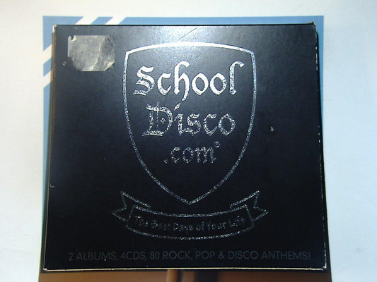 School Disco.Com	Box Set - Various Artists 4CD Mint