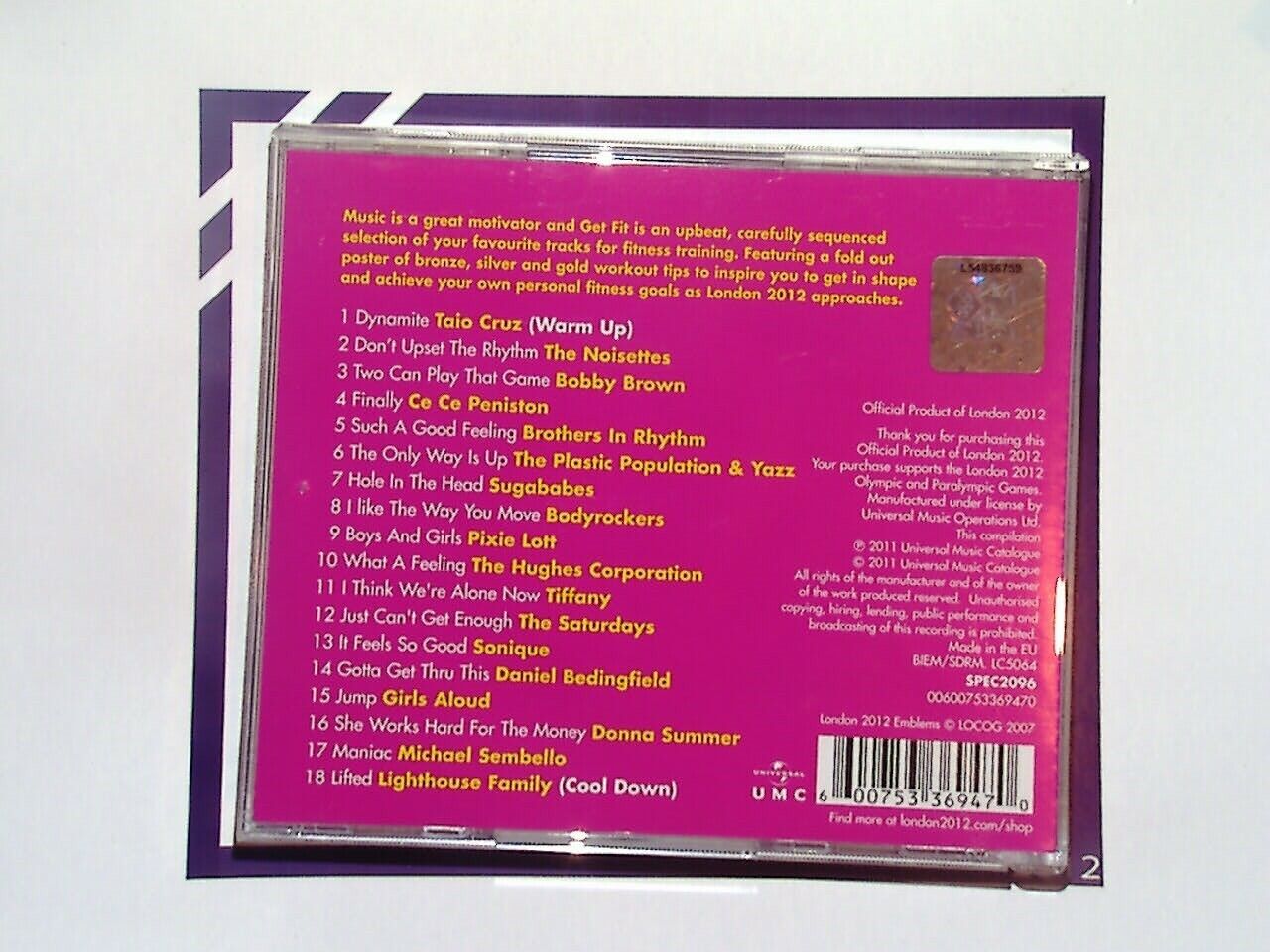 Various Artists - Get Fit CD Mint