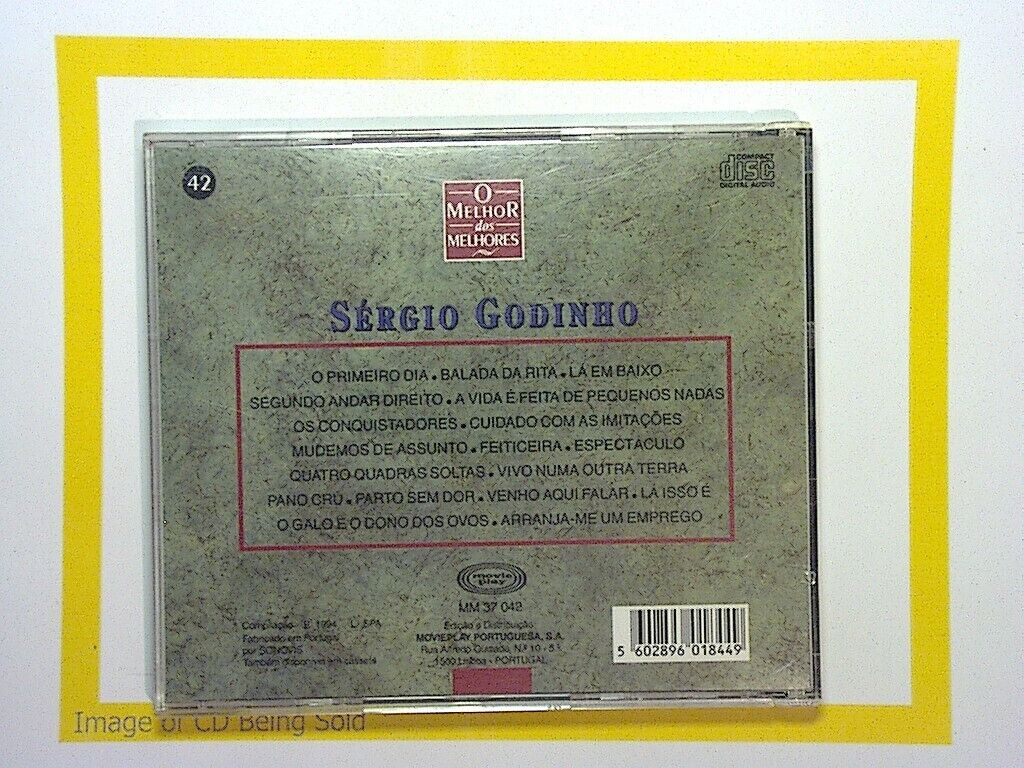 Sergio Godinho	O Melhor Dos Melhors CD Mint