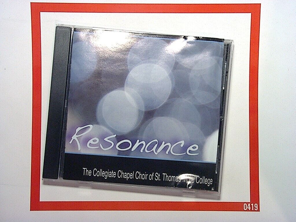 Resonance	The Collegiate Chapel Choir St Thomas More College CD Mint