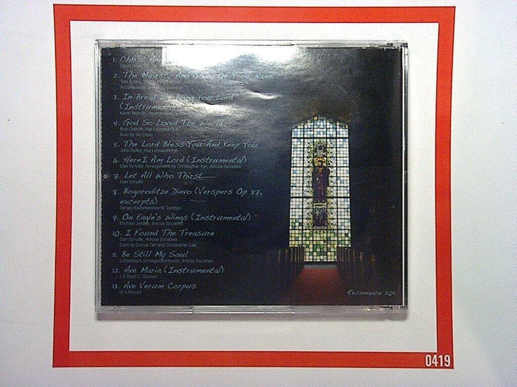Resonance	The Collegiate Chapel Choir St Thomas More College CD Mint