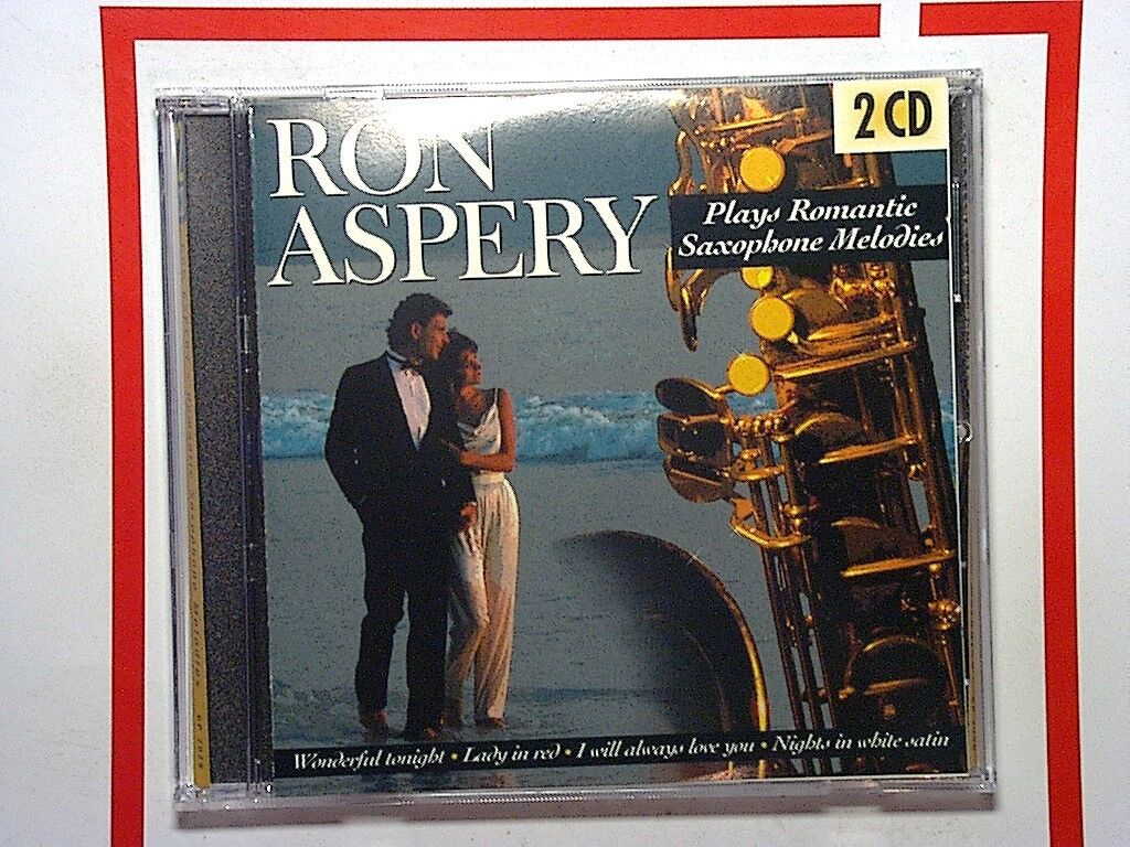 Ron Aspery	Romantic Saxophone Melodies Import 2CD Mint