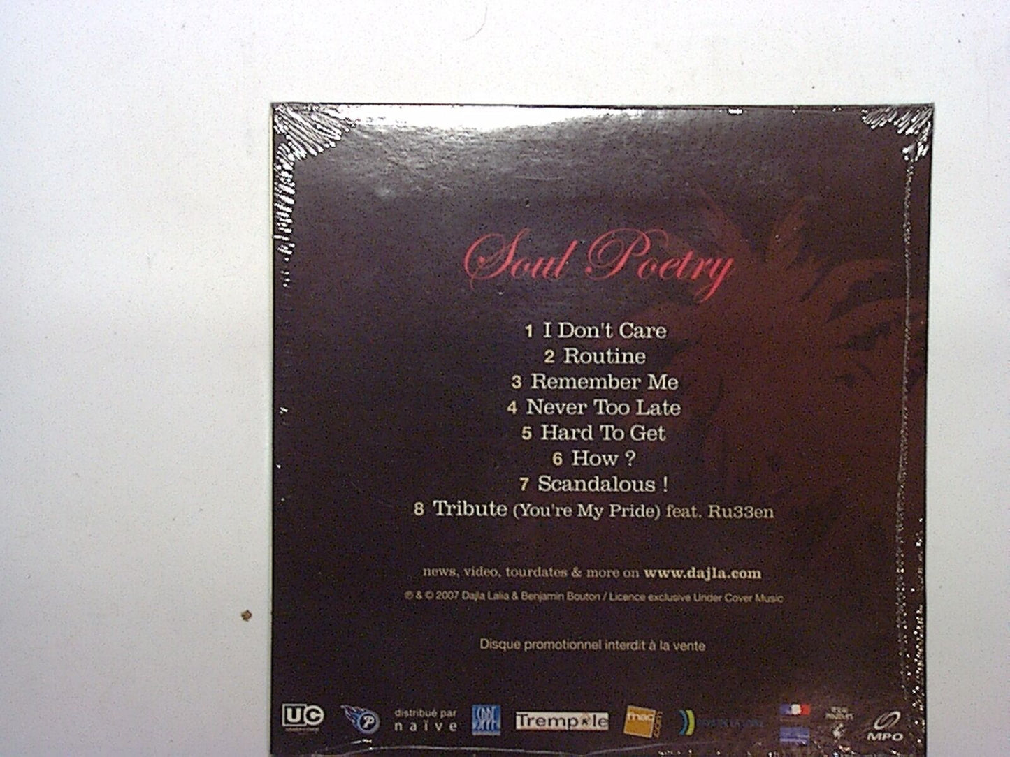 Soul Poetry - Dajla CD New & Sealed