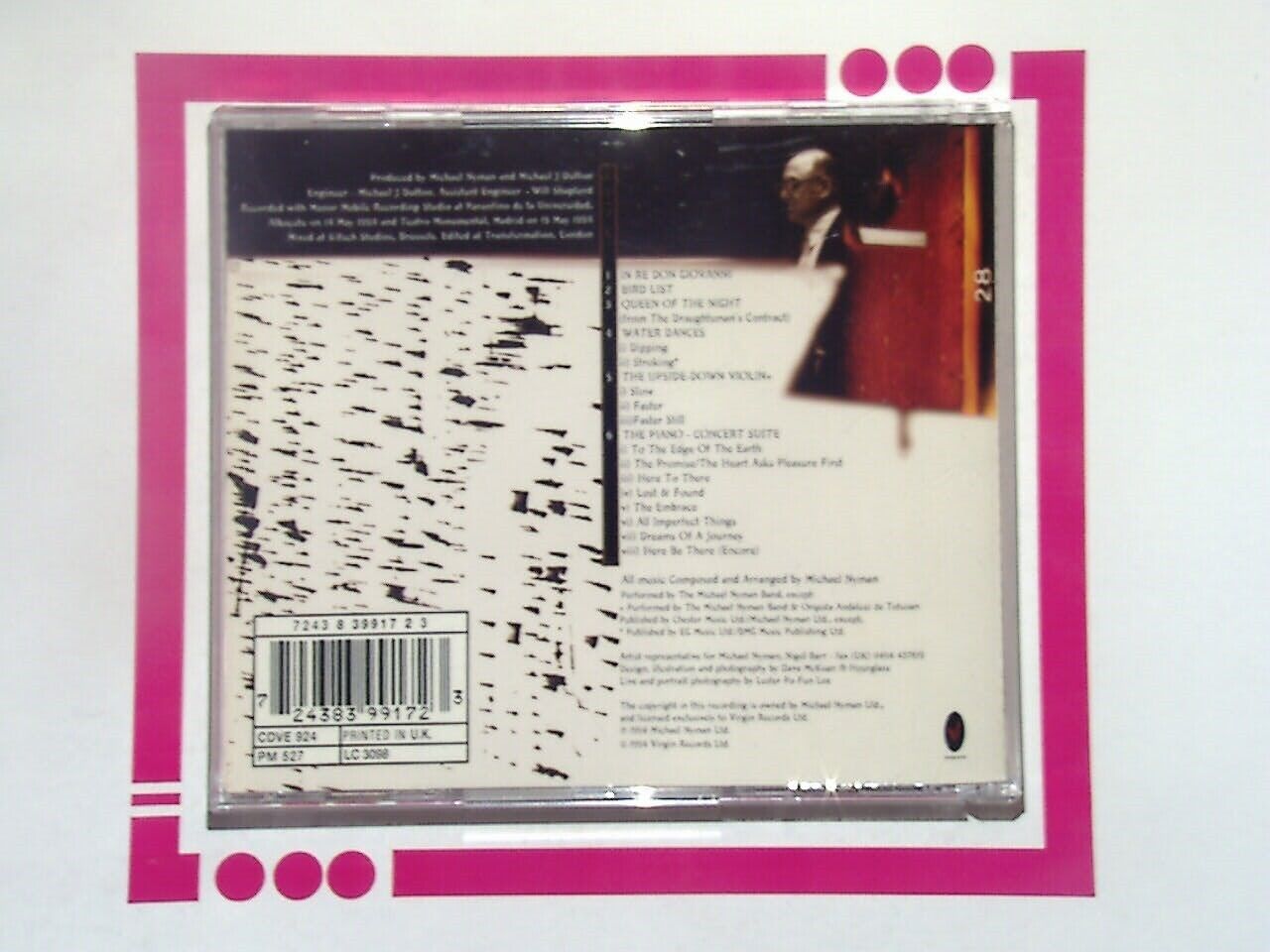 Michael Nyman: Live CD Mint