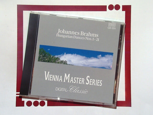 Vienna Masters Series	Johannes Brahms Hungarian Dances Nos. 1-21 CD Nr Mint