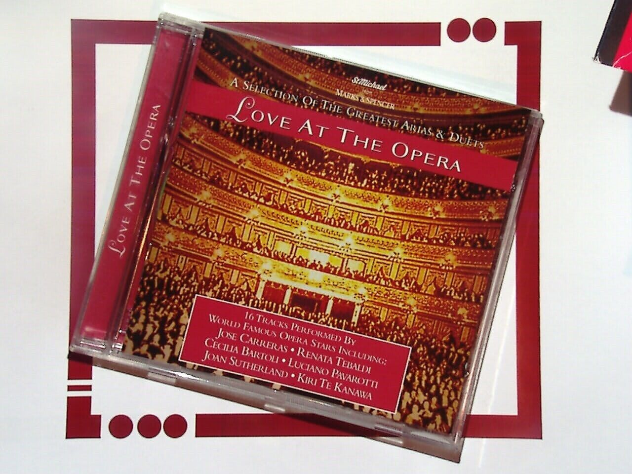 Marks & Spencer	Love At the Opera CD Nr Mint