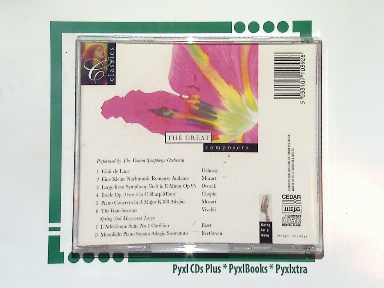 The Vienna Symphony Orchestra - The Great Composers CD Mint