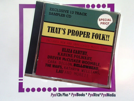 Various - That's Proper Folk CD Mint