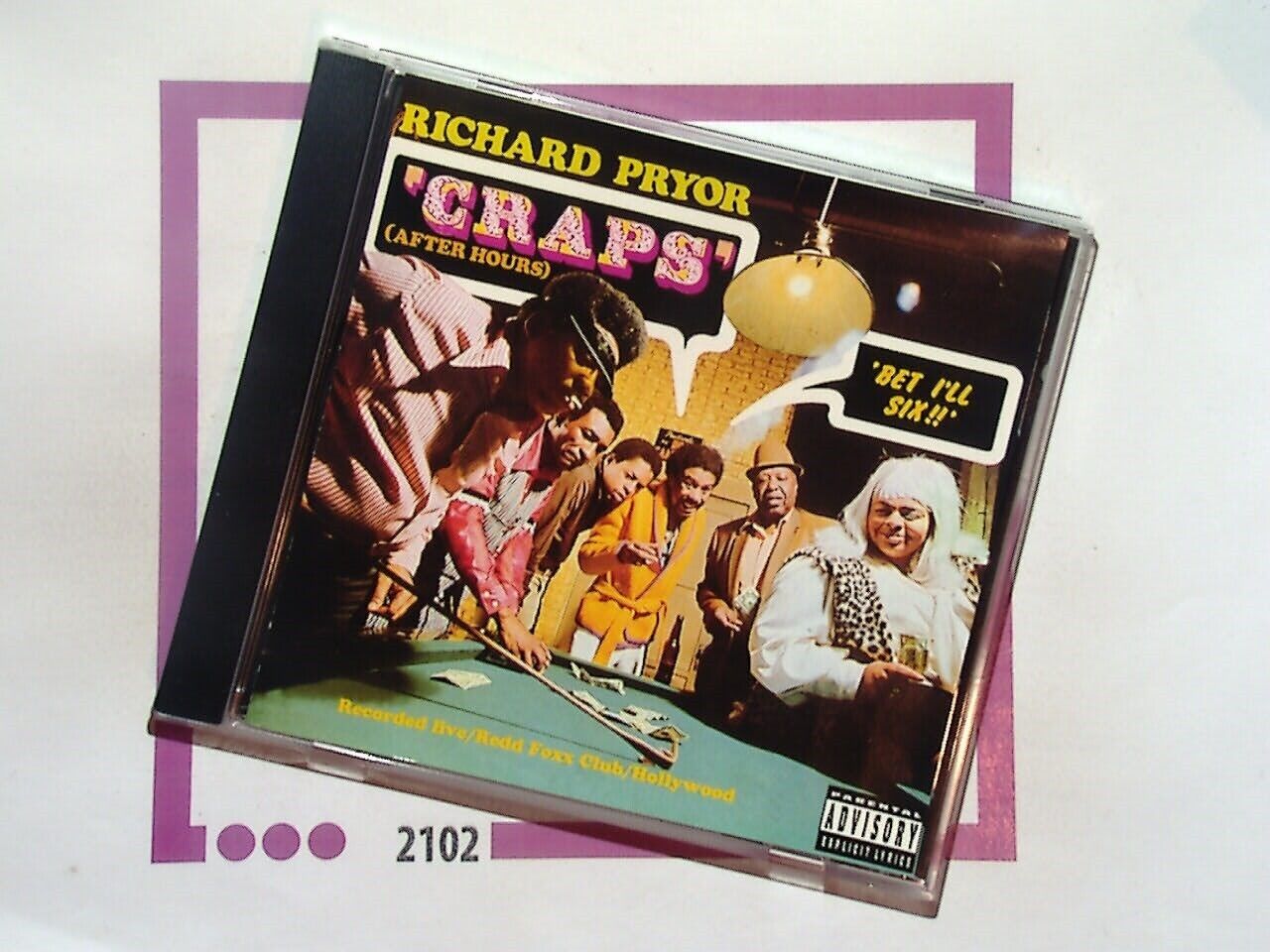 Richard Pryor	Craps (After Hours) explicit_lyrics CD Mint