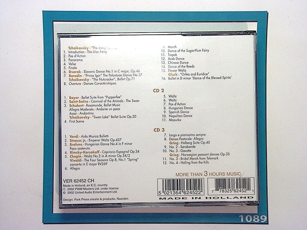 Various Artist	Beautiful Ballet 3CD Mint (Gift Option)*