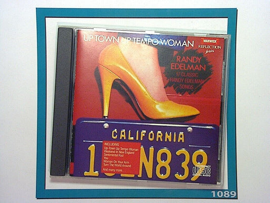 Randy Eldeman	Up-Town Up-Tempo Woman CD Mint (Gift Option)*