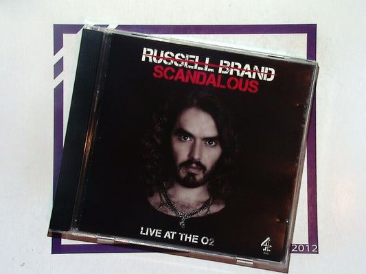 Russell Brand	Scandalous - Live At The O2 Audio CD Mint