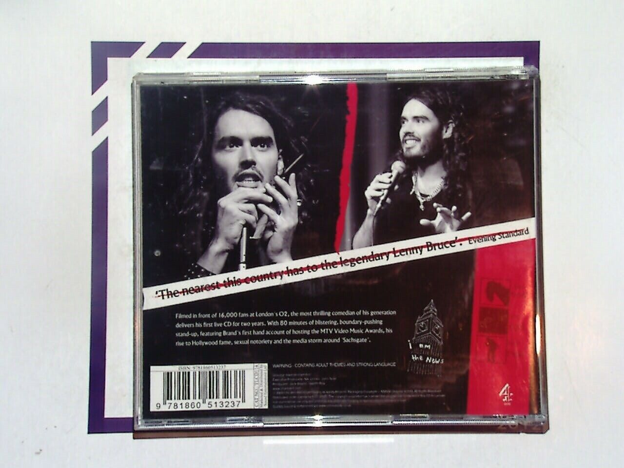 Russell Brand	Scandalous - Live At The O2 Audio CD Mint