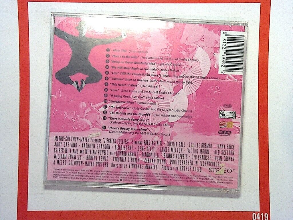 Soundtrack - Ziegfeld Follies  (Original , 2002) Various Mint Rare