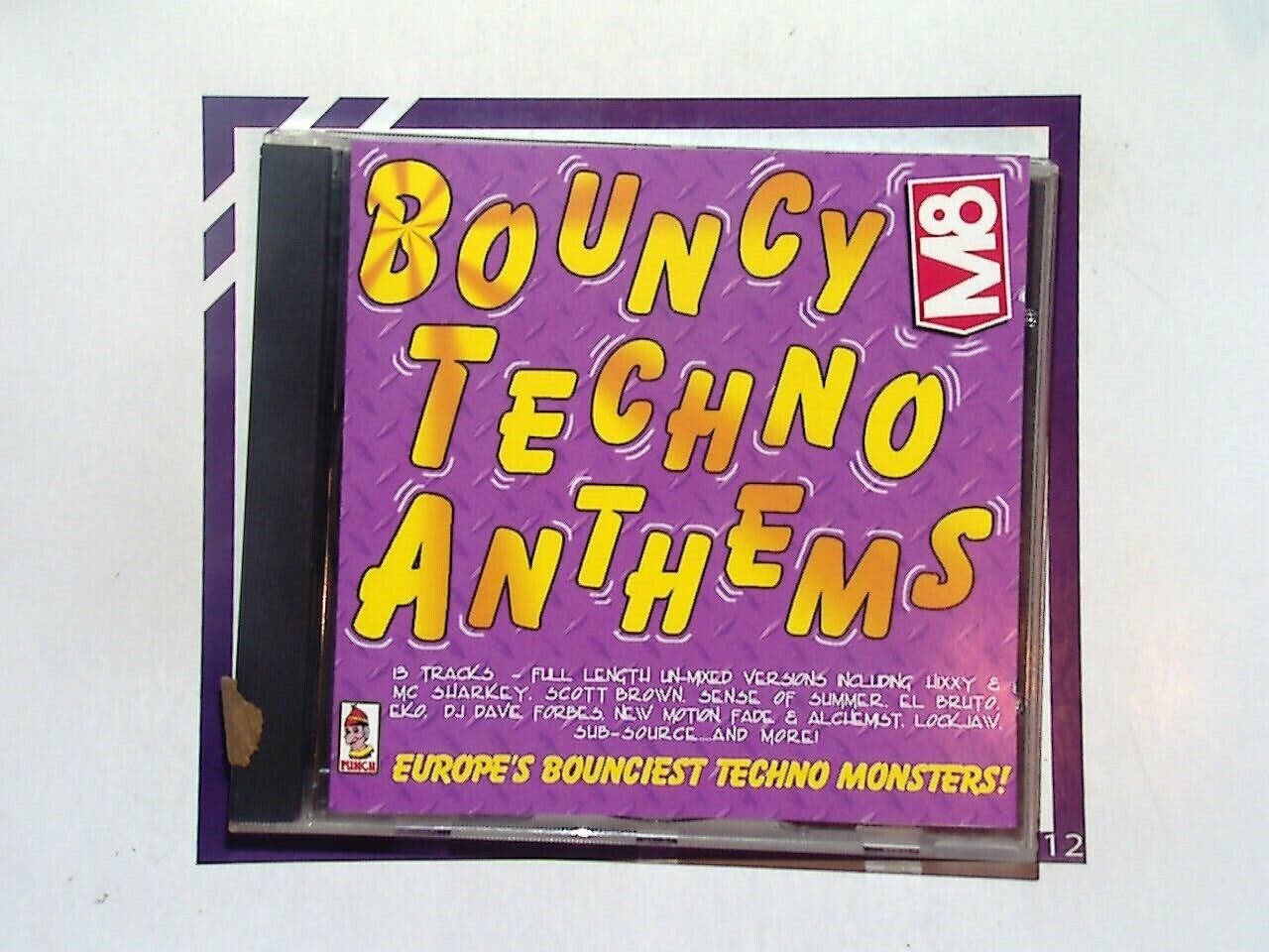 Various - Bouncy Techno Anthems CD Nr Mint