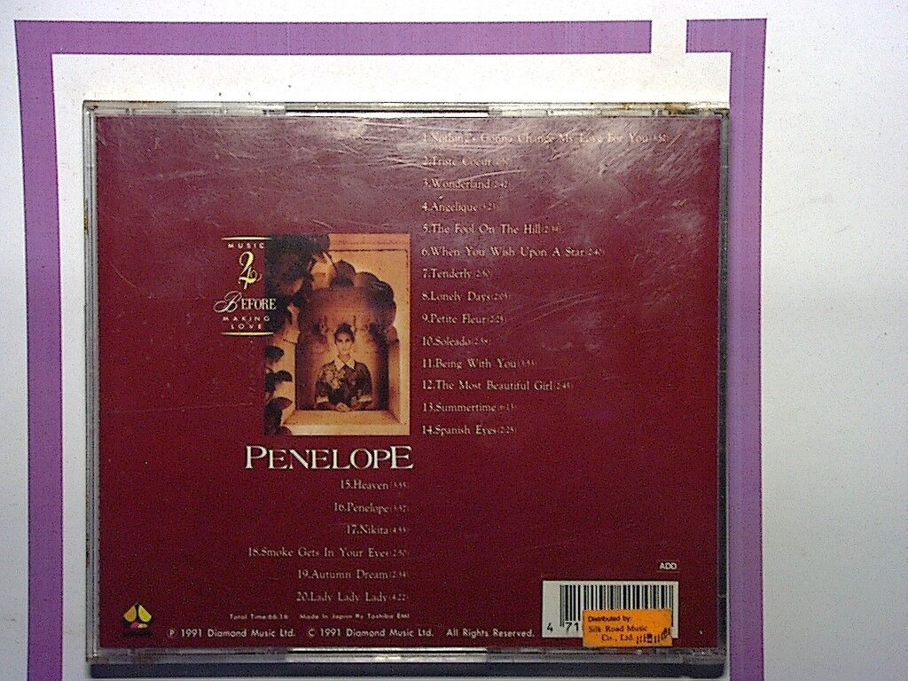 Penelope	- music before making love CD