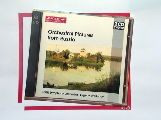 USSR Symphony Orchestra vetlanov, Evgeni Orchestral Pictures from Russia CD Mint