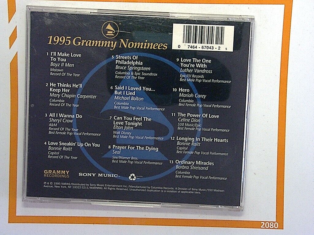 Various Artists - Grammy Nominees (1995)  CD Mint