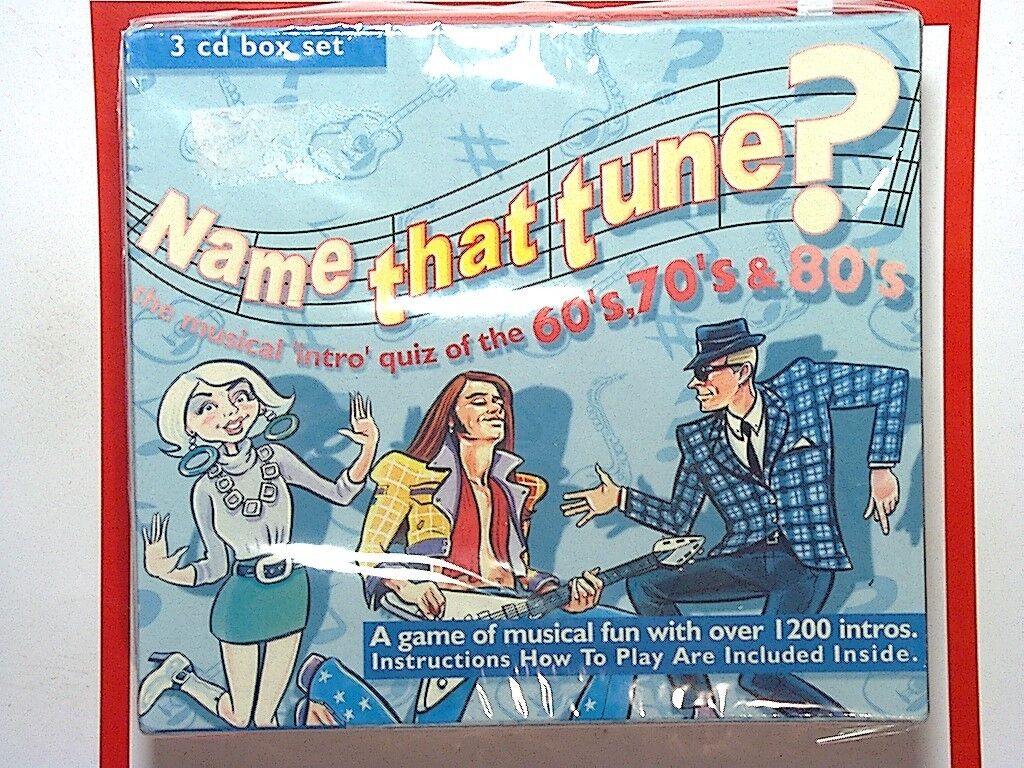 Various Artists - Name That Tune (2002) 3 C D Box Set quiz New & factory Sealed