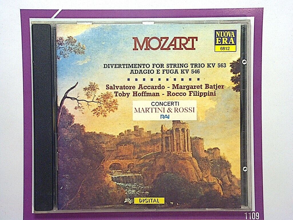 Mozart: Divertimento for String Trio KV CD Nr Mint (Gift Option)*