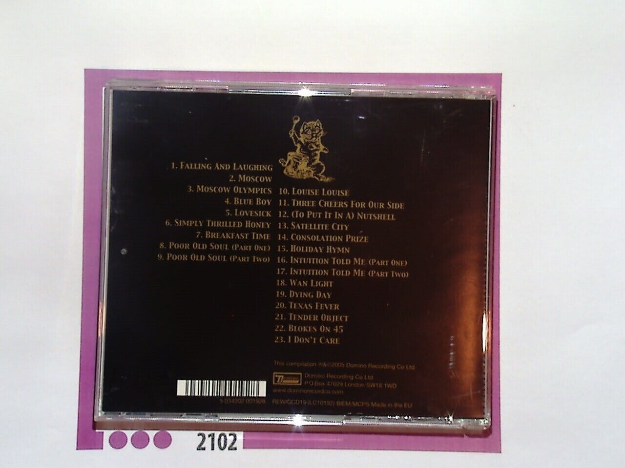 Orange Juice	The Glasgow School CD Mint