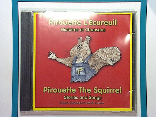 Pirouette L'Ecureuil	The Squirrel Stories & Songs CD Mint (Gift Option)*