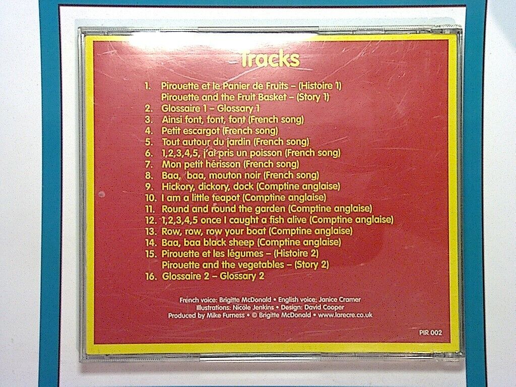 Pirouette L'Ecureuil	The Squirrel Stories & Songs CD Mint (Gift Option)*