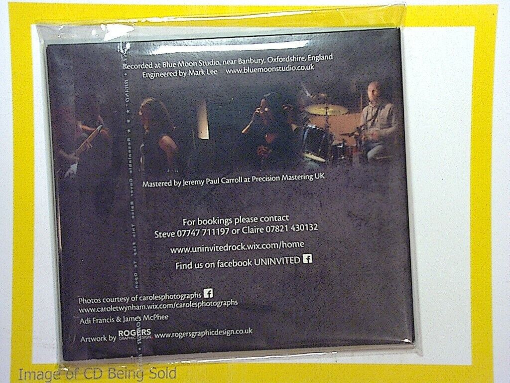 Uninvited 5-Track EP CD Mint