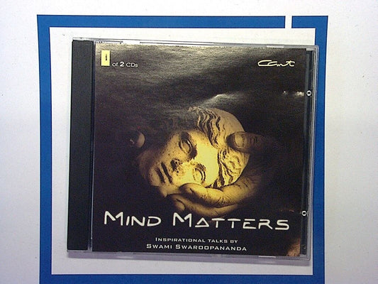 Mind Matters Inspirational Talks By Swami Swaroopananda CD1 Nr Mint