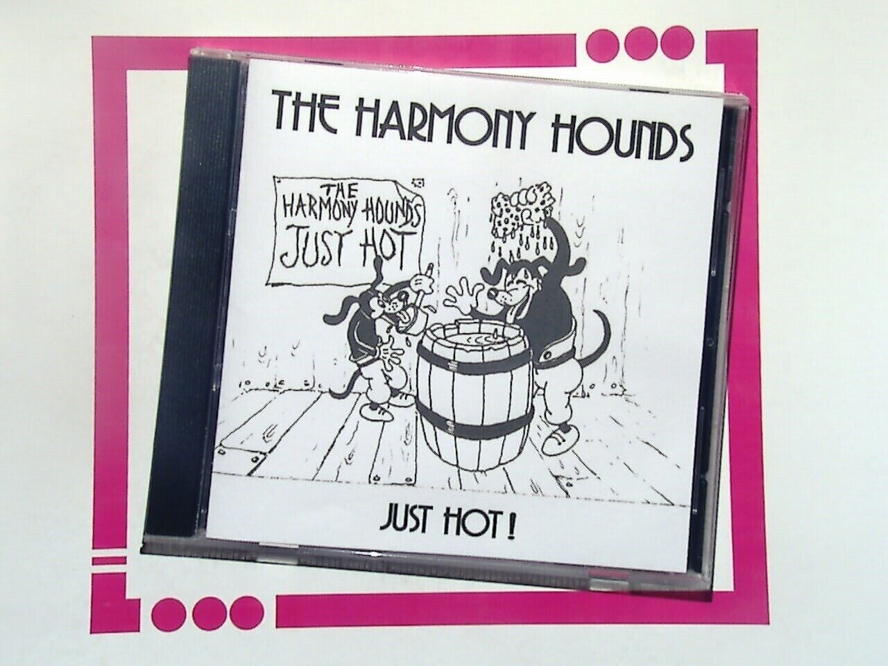The Harmony Hounds	just Hot! CD VGC Signed