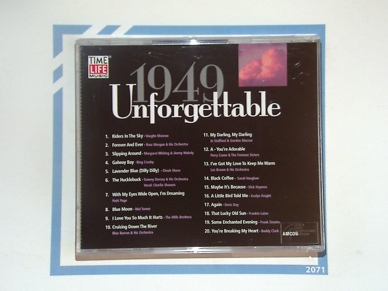 Time Life Music	Unforgettable 1949 CD Mint