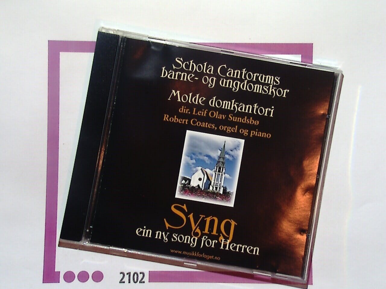 Schola Cantorums barne - og ungdomsker	Syng ein ny song  For Herren CD Mint