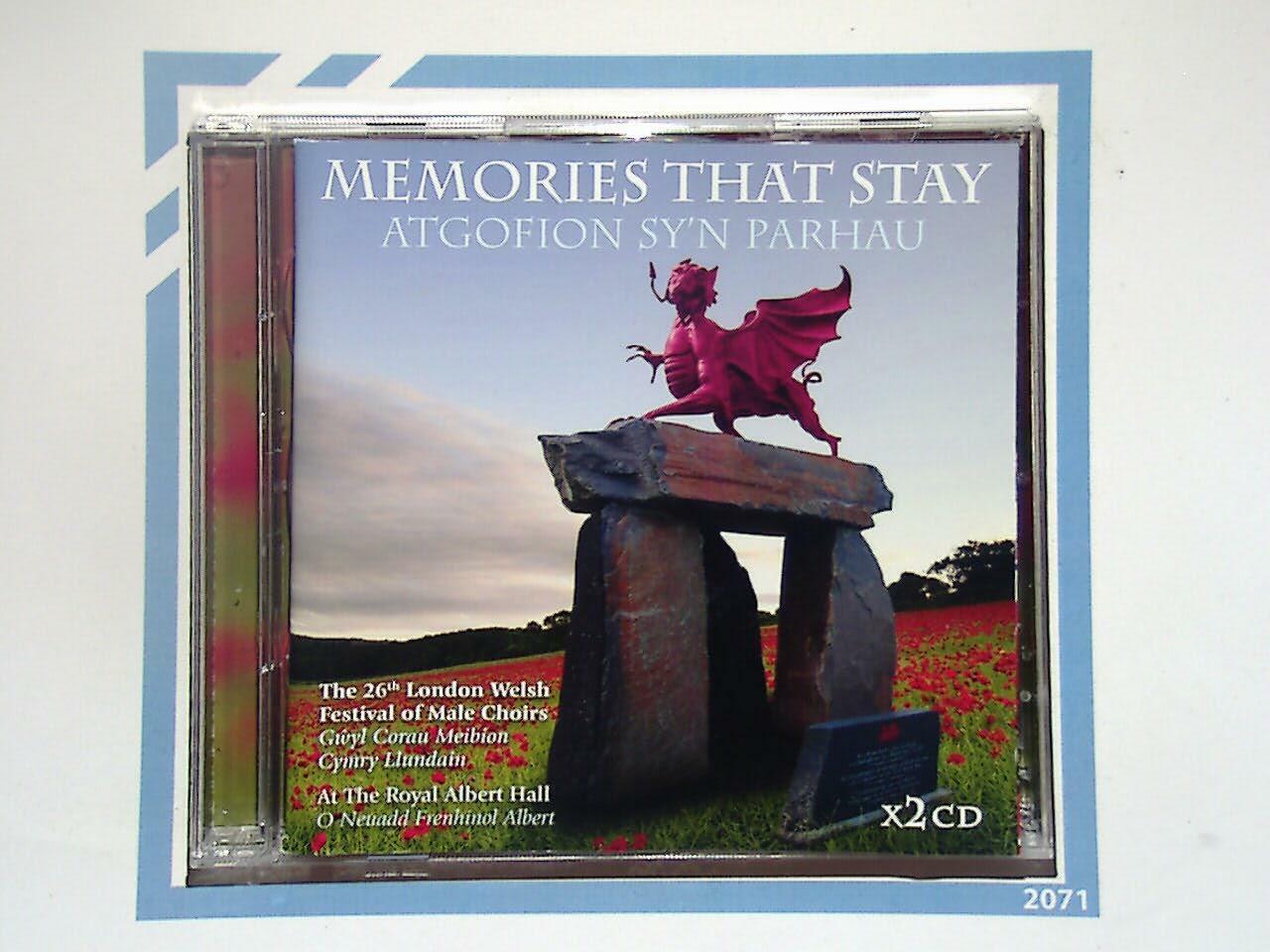 Memories That Stay Atgofion Sy'n Parhau - Festival of Male Choirs 2CD Mint
