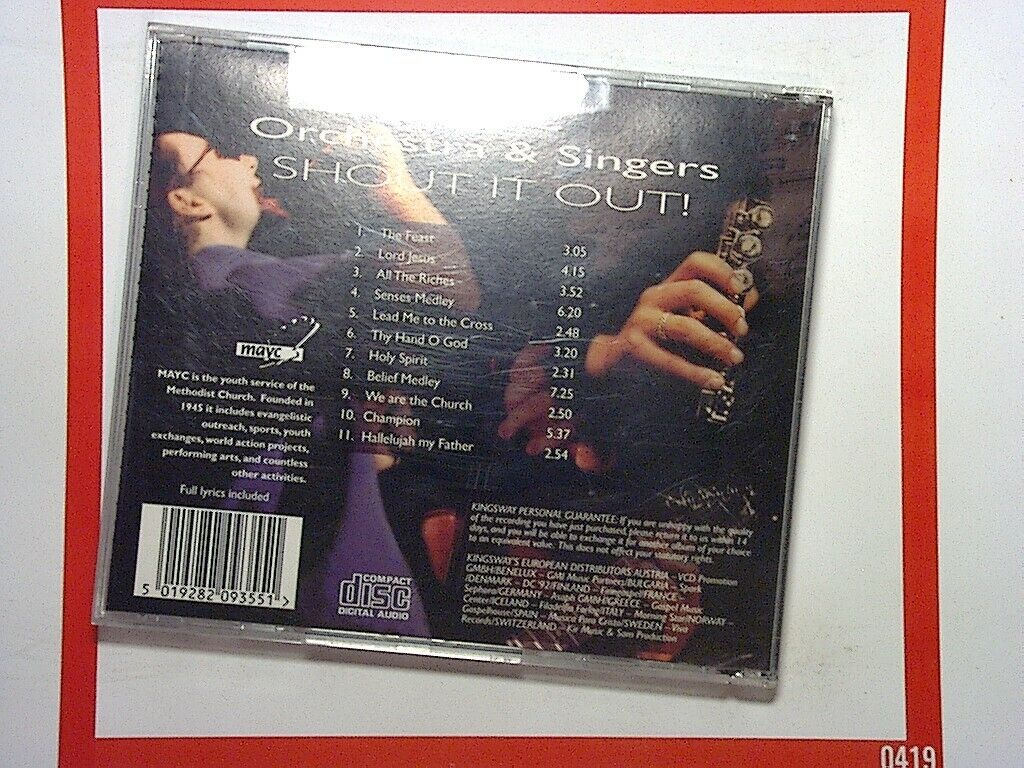 MAYC Orchestra And Singers - Shout It Out CD Mint