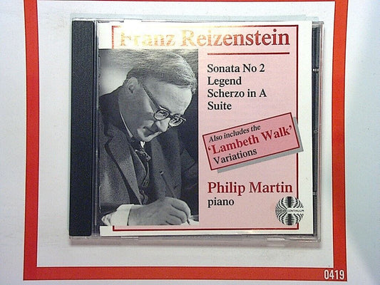 Philip Martin	Franz Reizenstein CD Lambeth Walk Variations Mint