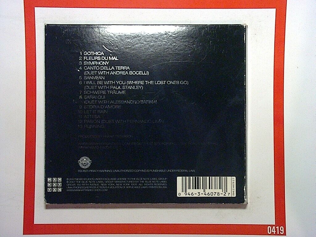 Sarah Brightman	Symphony CD Mint